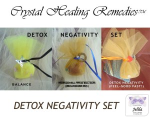 Detox Negativity Crystal Healing Remedies - www.jelila.com