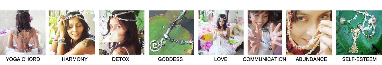 Crystal Healing Necklaces(tm) - Feel Good Naturally - www.jelila.com