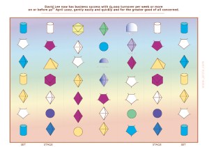 Sacred Shape Geometry:  49 Shape Light Language Grid for Prosperity.  Grids are individually designed for each person.