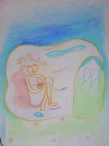 Rishikesh - Pastel - by Jelila - www.jelila.com