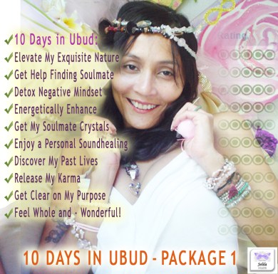 10 Days in Ubud Package 1 with Jelila - Elevate Your Exquisite Nature - Jelila - www.jelila.com