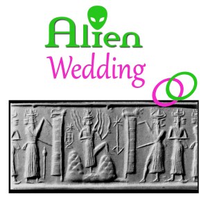 ALIEN WEDDING BOOK  - understand and get offf the treadmill - Ancient Aliens - Annunaki - Slave Species of Gods - Deep Psychology - www.jelila.com
