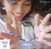 Communication Crystal Healing Necklace - for Power and Confidence - www.jelila.com Communication Crystal Healing Necklace - for Power and Confidence - www.jelila.com