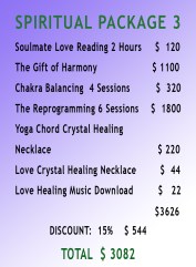 Spiritual Package 3 with Jelila in Ubud Bali or Online - www.jelila.com