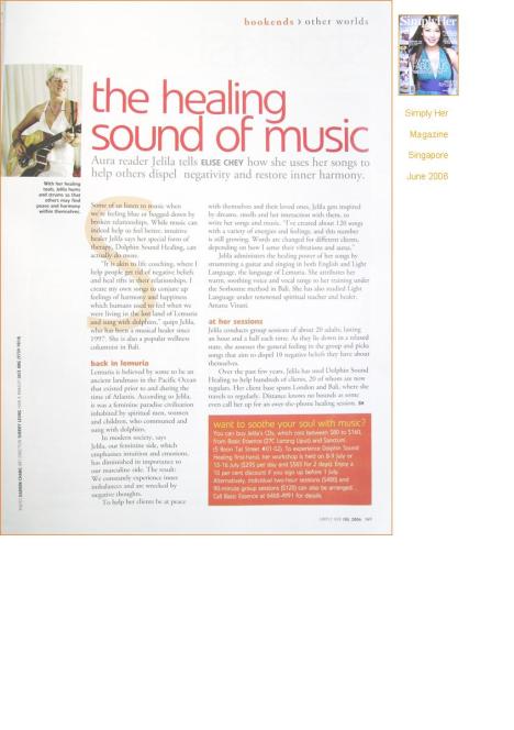 Simply Her Magazine Singapore June 2006