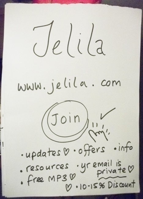 Want to join Jelila's Private Members List completely free and receive an immediate 15% Discount on all products right now?  Jelila - www.jelila.com