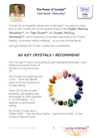 How to Choose Crystals?  The 20 Key Crystals I recommend...