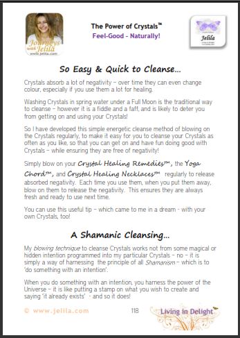 How can I cleanse my Crystals?  What's the Quick way to energetically cleans crystals?