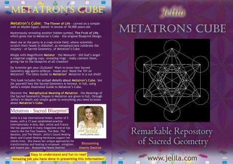 Metatron's Cube - Remarkable Repository of Sacred Geometry by Jelila