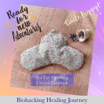 Biohacking with the 3rdveye opening crystal eyemask by Jelila